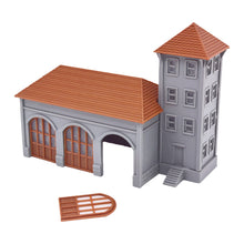 Load image into Gallery viewer, Classic Fire Station 1:220 Z Scale