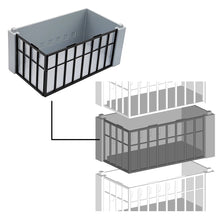 Laden Sie das Bild in den Galerie-Viewer, Modern Commercial Box Building Corner Stackable HO Scale 1:87