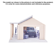 Load image into Gallery viewer, CB103A Single-car Garage Diorama Set 1:64 S Scale