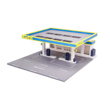 Load image into Gallery viewer, CB101E_V2 Gas/Fuel Station Diorama Set 1:64 S Scale