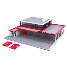 Load image into Gallery viewer, Modern Style Fire Dept Station 1:64 S Scale