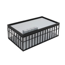 Cargar imagen en el visor de la galería, Modern Commercial Box Building Full Glass Stackable 1:64 S Scale