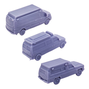 Emergency Medic Ambulance Mixed Set 1:64 S Scale