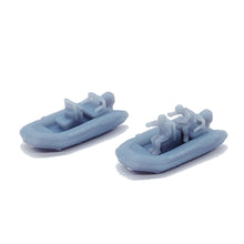Load image into Gallery viewer, Speedboat Set with Figures 1:160 N Scale