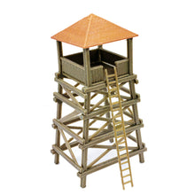 Charger l&#39;image dans la galerie, Country Style Watchtower / Lookout Tower (Tall) 1:87 HO Scale