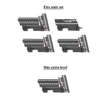 Load image into Gallery viewer, Fire Escape Stairs Set 1:87 HO Scale