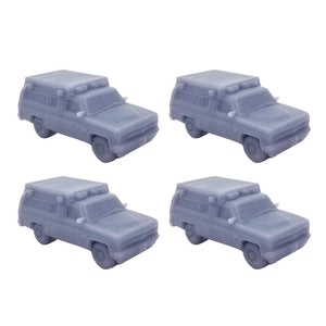 Emergency Medic Ambulance Type III 4 pcs 1:160 N Scale