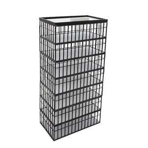 Outland Models Modern 7-story Commercial Building Full Glass 1:87 HO Scale