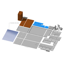 Load image into Gallery viewer, Modern Style Police Dept Station 1:64 S Scale