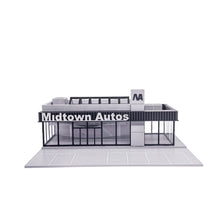 画像をギャラリービューアに読み込む, Modern Style City Auto Showroom 1:87 HO Scale