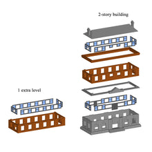 Load image into Gallery viewer, Classic Town Hall/Police Dept 1:87 HO Scale