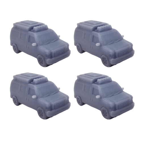 Emergency Medic Ambulance Type I 4 pcs 1:220 Z Scale