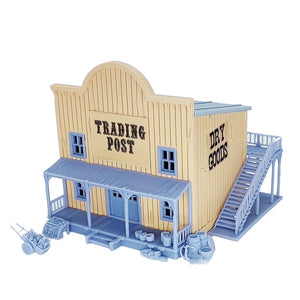 Old West Trading Post/General Store Building HO Scale 1:87