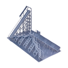 Cargar imagen en el visor de la galería, Overhead Footbridge (Standard-2 Stairs/Extended-4 Stairs) Z Scale 1:220