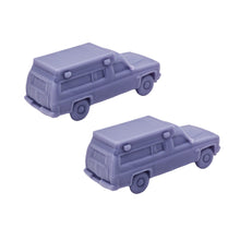 Load image into Gallery viewer, Emergency Medic Ambulance Type III 2 pcs 1:64 S Scale