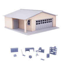 Laden Sie das Bild in den Galerie-Viewer, Personal Garage &amp; Accessories 1:87 HO Scale
