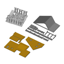 Load image into Gallery viewer, Old West Livery Stable w Horses 1:64 S Scale
