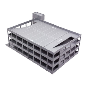 4-Story Car Parking Building 1:87 HO Scale