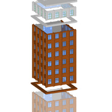 Load image into Gallery viewer, Downtown Classic Hotel Stackable 1:87 HO Scale