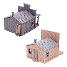Charger l'image dans la galerie, Old West Shop/House Set A (1-story) 1:87 HO Scale