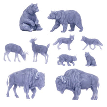 Load image into Gallery viewer, North American Wildlife Figure Set 1:87 HO Scale