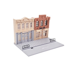 Charger l'image dans la galerie, CB102A Streetside Shop(2-story) Diorama Set 1:64 S Scale