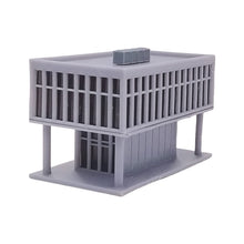 画像をギャラリービューアに読み込む, Modern Style 2-Story Full Glass Box Shop 1:160 N Scale