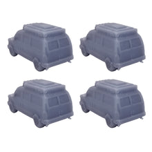 Load image into Gallery viewer, Emergency Medic Ambulance Type I 4 pcs 1:160 N Scale