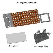 Load image into Gallery viewer, Downtown Classic Hotel Stackable 1:87 HO Scale
