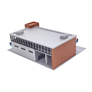 Modern Style Police Dept Station 1:220 Z Scale