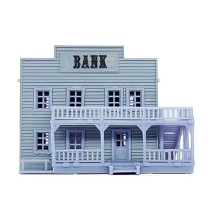 Old West Bank/Office Building 1:160 N Scale