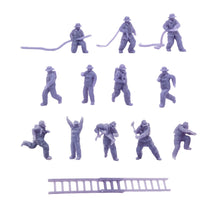 Cargar imagen en el visor de la galería, Firemen Firefighter Figure Set 1:64 S Scale