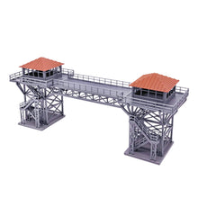 Load image into Gallery viewer, Industrial Twin Watchtower with Bridge 1:64 S Scale