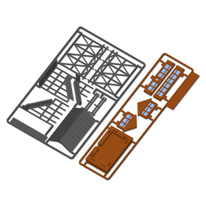 Railway Station Overhead Signal Box / Tower Z Scale