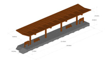 Load image into Gallery viewer, Classic Passenger Platform - island/centre 1:220 Z Scale