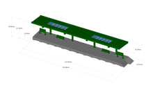 Load image into Gallery viewer, Classic Passenger Platform - side 1:220 Z Scale