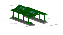 Load image into Gallery viewer, Classic Passenger Platform - side 1:220 Z Scale