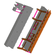 Load image into Gallery viewer, Classic Passenger Platform - island/centre 1:160 N Scale