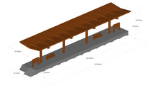Load image into Gallery viewer, Classic Passenger Platform - island/centre 1:160 N Scale