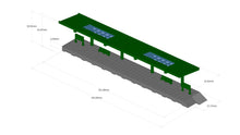 Load image into Gallery viewer, Classic Passenger Platform - side 1:160 N Scale