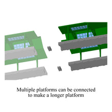Load image into Gallery viewer, Classic Passenger Platform - side 1:160 N Scale
