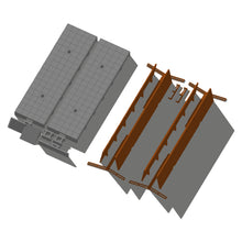 Load image into Gallery viewer, Classic Passenger Platform - island/centre 1:87 HO Scale