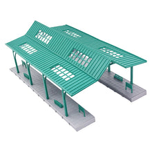 Load image into Gallery viewer, Classic Passenger Platform - side 1:87 HO Scale