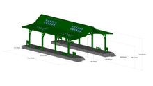 Load image into Gallery viewer, Classic Passenger Platform - side 1:87 HO Scale