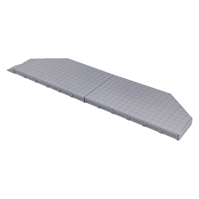 Classic Passenger Platform - wide 1:87 HO Scale – Outland Models