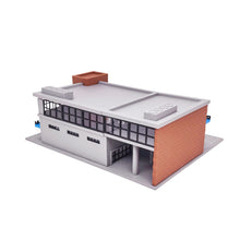 将图片加载到图库查看器，Modern Style Police Dept Station 1:87 HO Scale
