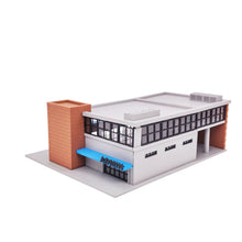 将图片加载到图库查看器，Modern Style Police Dept Station 1:87 HO Scale