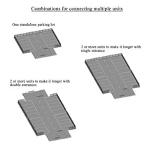 将图片加载到图库查看器，Car Parking Lot (Square) 1:64 S Scale Extendable