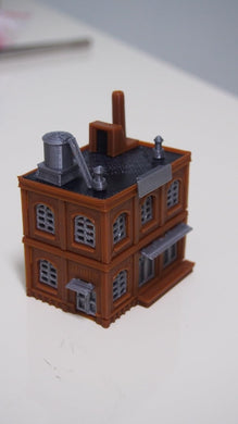 Industrial Building Factory / Warehouse STACKABLE Z Scale 1:220