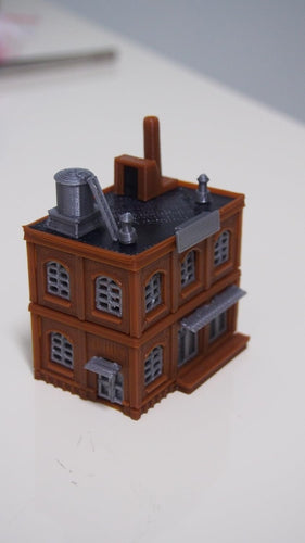 Industrial Building Factory / Warehouse STACKABLE Z Scale 1:220